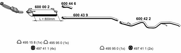 Ernst 340040 Abgasanlage 340040: Kaufen Sie zu einem guten Preis in Polen bei 2407.PL!