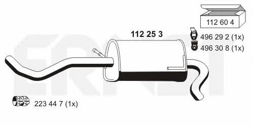 Ernst 112253 End Silencer 112253: Buy near me in Poland at 2407.PL - Good price!