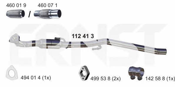 Ernst 112413 Abgasrohr 112413: Kaufen Sie zu einem guten Preis in Polen bei 2407.PL!