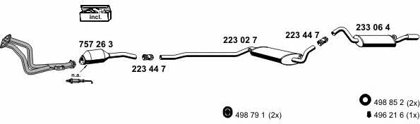 Ernst 010176 Abgasanlage 010176: Bestellen Sie in Polen zu einem guten Preis bei 2407.PL!