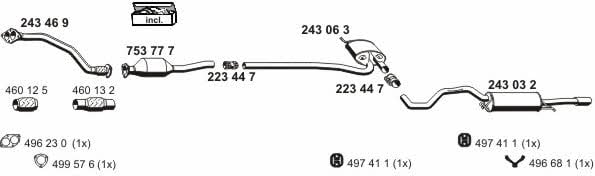  010200 Abgasanlage 010200: Kaufen Sie zu einem guten Preis in Polen bei 2407.PL!