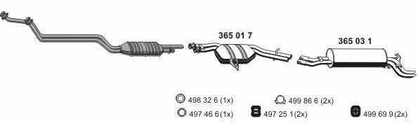  040088 Abgasanlage 040088: Kaufen Sie zu einem guten Preis in Polen bei 2407.PL!