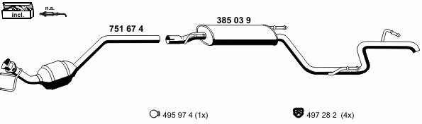 Ernst 040498 Układ wydechowy 040498: Dobra cena w Polsce na 2407.PL - Kup Teraz!