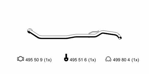 Ernst 520409 Rura wydechowa 520409: Dobra cena w Polsce na 2407.PL - Kup Teraz!