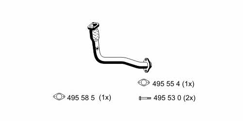 Ernst 522434 Abgasrohr 522434: Kaufen Sie zu einem guten Preis in Polen bei 2407.PL!