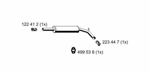 Ernst 640213 Zwischenschalldampfer 640213: Kaufen Sie zu einem guten Preis in Polen bei 2407.PL!