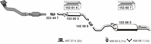 Ernst 071084 Exhaust system 071084: Buy near me in Poland at 2407.PL - Good price!