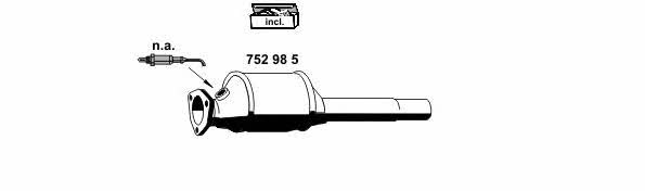 Ernst 071166 Exhaust system 071166: Buy near me in Poland at 2407.PL - Good price!