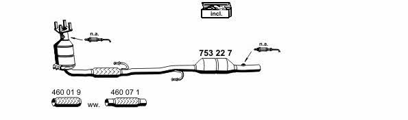 Ernst 071268 Exhaust system 071268: Buy near me in Poland at 2407.PL - Good price!