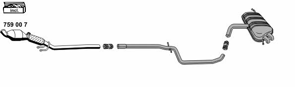 Ernst 071379 Exhaust system 071379: Buy near me in Poland at 2407.PL - Good price!