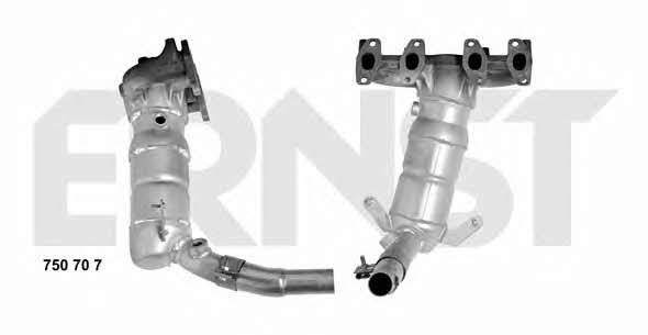 Ernst 750707 Catalytic Converter 750707: Buy near me in Poland at 2407.PL - Good price!