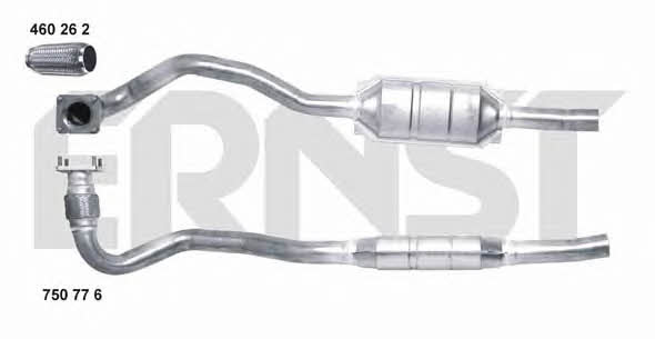 Ernst 750776 Catalytic Converter 750776: Buy near me in Poland at 2407.PL - Good price!