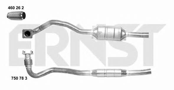 Ernst 750783 Catalytic Converter 750783: Buy near me in Poland at 2407.PL - Good price!