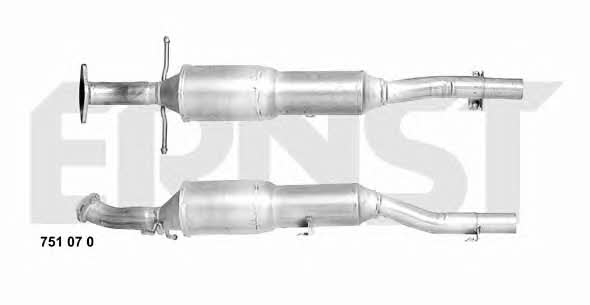 Ernst 751070 Catalytic Converter 751070: Buy near me in Poland at 2407.PL - Good price!