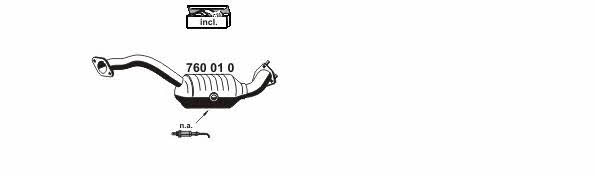 Ernst 140077 Exhaust system 140077: Buy near me in Poland at 2407.PL - Good price!