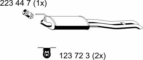 Ernst 142175 Endschalldämpfer 142175: Kaufen Sie zu einem guten Preis in Polen bei 2407.PL!