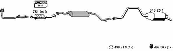 Ernst 030252 Exhaust system 030252: Buy near me at 2407.PL in Poland at an Affordable price!