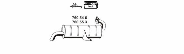 Ernst 040919 Exhaust system 040919: Buy near me at 2407.PL in Poland at an Affordable price!