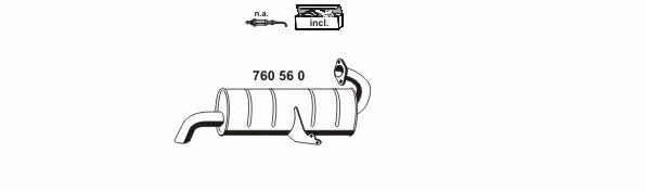 Ernst 040921 Exhaust system 040921: Buy near me in Poland at 2407.PL - Good price!