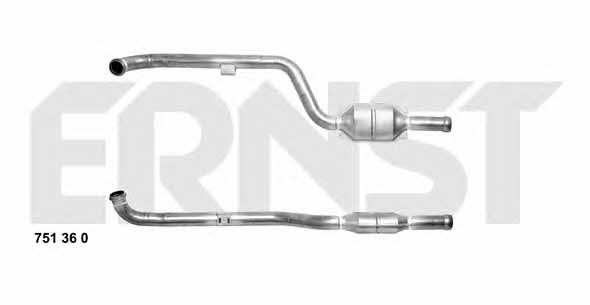 Ernst 751360 Catalytic Converter 751360: Buy near me in Poland at 2407.PL - Good price!