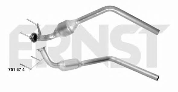 Ernst 751674 Catalytic Converter 751674: Buy near me in Poland at 2407.PL - Good price!