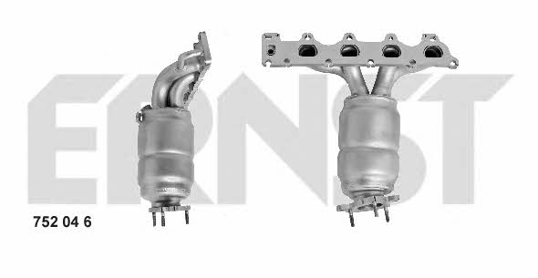 Ernst 752046 Catalytic Converter 752046: Buy near me in Poland at 2407.PL - Good price!