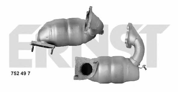 Ernst 752497 Catalytic Converter 752497: Buy near me in Poland at 2407.PL - Good price!