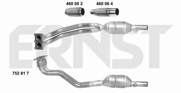 Ernst 752817 Catalytic Converter 752817: Buy near me in Poland at 2407.PL - Good price!