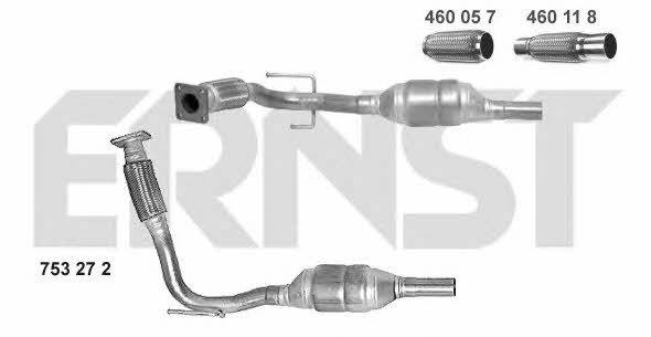 Ernst 753272 Катализатор 753272: Отличная цена - Купить в Польше на 2407.PL!