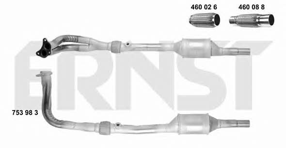 Ernst 753983 Катализатор 753983: Отличная цена - Купить в Польше на 2407.PL!