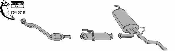 Ernst 170065 Układ wydechowy 170065: Dobra cena w Polsce na 2407.PL - Kup Teraz!