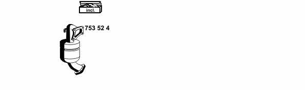 Ernst 180099 Система випуску відпрацьованих газів 180099: Приваблива ціна - Купити у Польщі на 2407.PL!
