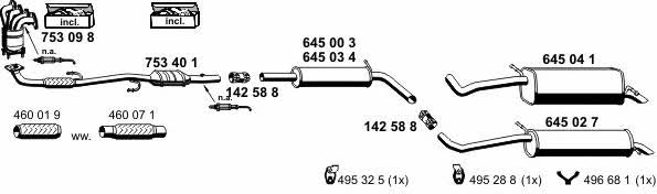  190014 Abgasanlage 190014: Kaufen Sie zu einem guten Preis in Polen bei 2407.PL!