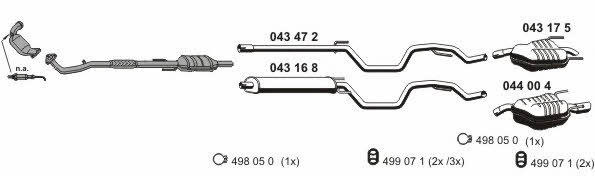 Ernst 050751 Abgasanlage 050751: Kaufen Sie zu einem guten Preis in Polen bei 2407.PL!