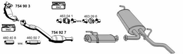 Ernst 050779 Układ wydechowy 050779: Dobra cena w Polsce na 2407.PL - Kup Teraz!