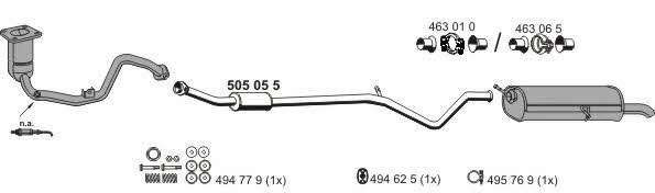 Ernst 090399 Abgasanlage 090399: Kaufen Sie zu einem guten Preis in Polen bei 2407.PL!