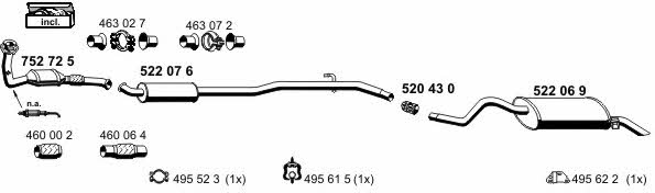 Ernst 100103 Exhaust system 100103: Buy near me at 2407.PL in Poland at an Affordable price!