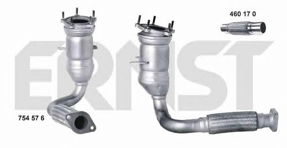 Ernst 754576 Catalytic Converter 754576: Buy near me in Poland at 2407.PL - Good price!