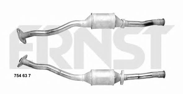 Ernst 754637 Catalytic Converter 754637: Buy near me in Poland at 2407.PL - Good price!