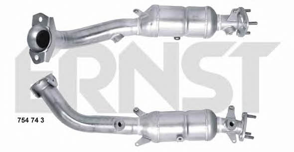 Ernst 754743 Catalytic Converter 754743: Buy near me in Poland at 2407.PL - Good price!