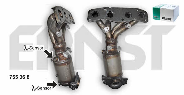 Ernst 755368 Catalytic Converter 755368: Buy near me in Poland at 2407.PL - Good price!