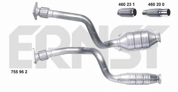 Ernst 755962 Catalytic Converter 755962: Buy near me in Poland at 2407.PL - Good price!
