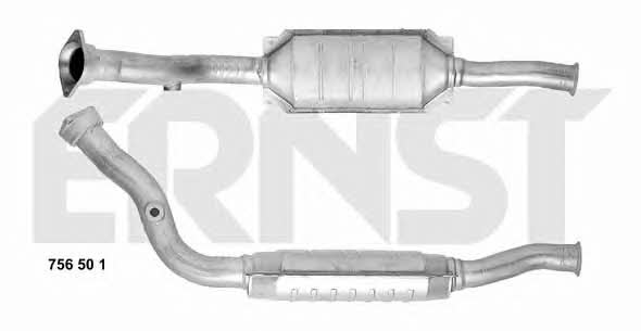 Ernst 756501 Catalytic Converter 756501: Buy near me in Poland at 2407.PL - Good price!
