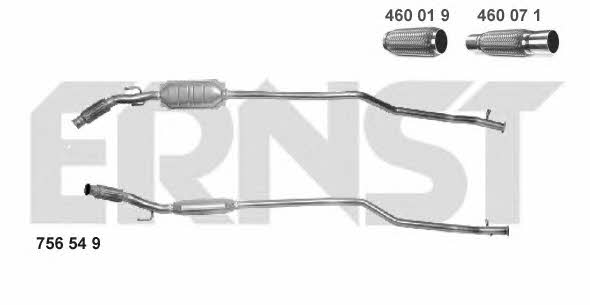 Ernst 756549 Katalizator 756549: Dobra cena w Polsce na 2407.PL - Kup Teraz!