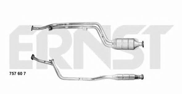 Ernst 757607 Catalytic Converter 757607: Buy near me in Poland at 2407.PL - Good price!