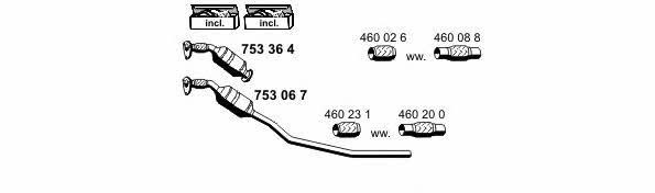 Ernst 190128 Układ wydechowy 190128: Dobra cena w Polsce na 2407.PL - Kup Teraz!