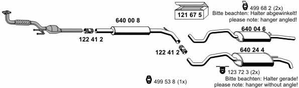 Ernst 060018 Exhaust system 060018: Buy near me at 2407.PL in Poland at an Affordable price!
