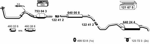 Ernst 060071 Exhaust system 060071: Buy near me in Poland at 2407.PL - Good price!