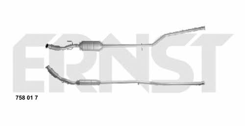 Ernst 758017 Catalytic Converter 758017: Buy near me in Poland at 2407.PL - Good price!
