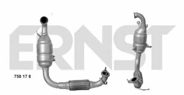 Ernst 758178 Catalytic Converter 758178: Buy near me in Poland at 2407.PL - Good price!